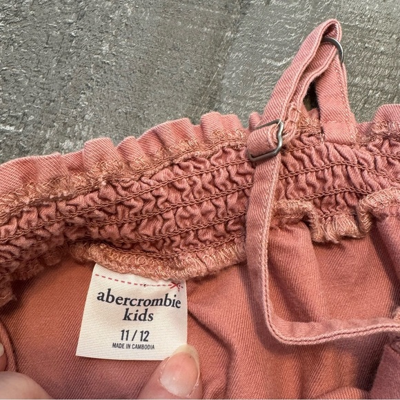 Abercrombie Kids Pink Jumpsuit with Tapered Jogger Cuffs 11/12 - Picture 9 of 12
